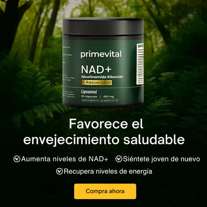 Suplemento  Antivejez NAD+ RESVERATROL