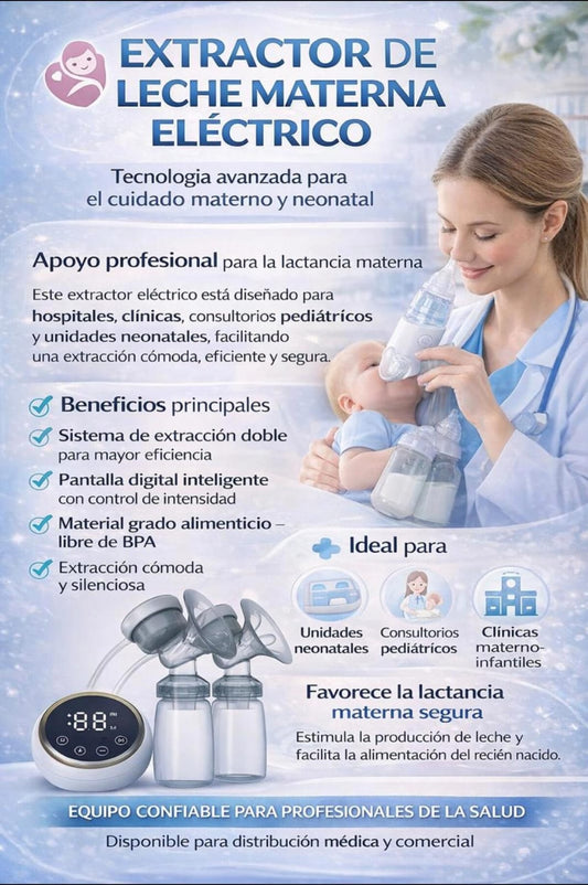EXTRACTOR DE LECHE MATERNA ELECTRICO 🍼