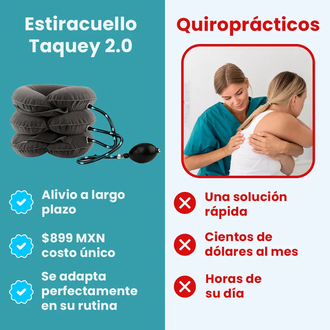Estiracuello Taquey 2.0 – Terapia Cervical Avanzada