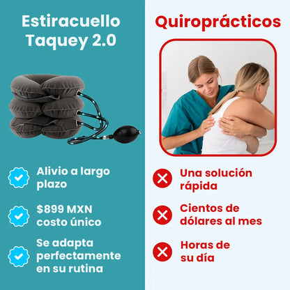 Estiracuello Taquey 2.0 – Terapia Cervical Avanzada