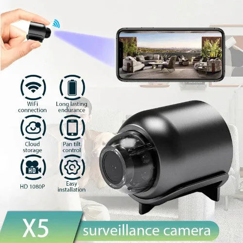 Microcamara Espia WiFi 5G HD (batería interna)