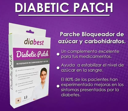 ESTABILIZADOR DE GLUCOSA PARCHE DIABEST🇺🇸